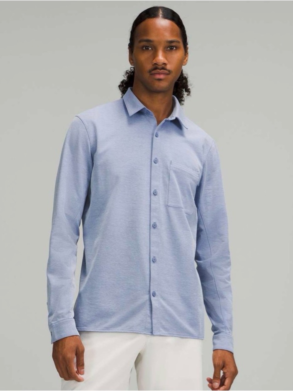 Lululemon Commission Long Sleeve Shirt
Harbor Blu size Large